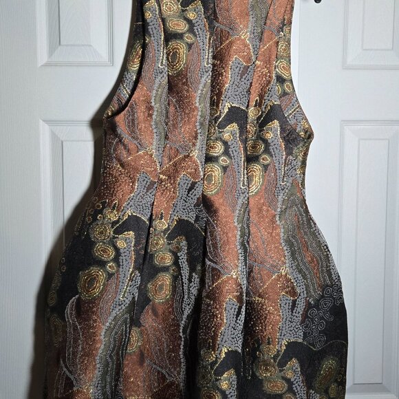 ANDREA IYAMAH VENTI DRESS - KAVA JACQUARD - Picture 6 of 9